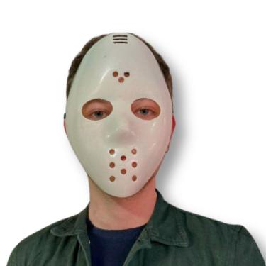 Imagem de Máscara Jason Branca Para Fantasias