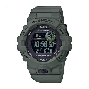 Imagem de Casio - G-shock Power Trainer Masculino Com Relógio Bluetooth Mobile Link 49 Mm - Verde-gbd800uc-3