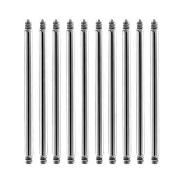 Imagem de Piercing De Titânio 14G 16G Com Barra Rosqueada E Bola Para Umbigo, Na