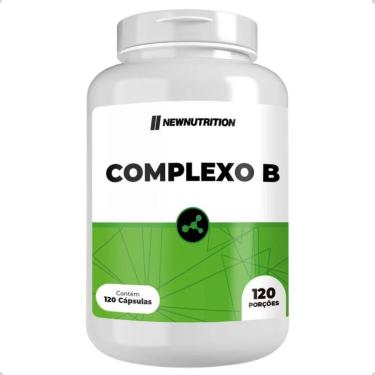 Imagem de Complexo B 120 Capsulas New Nutrition-Unissex