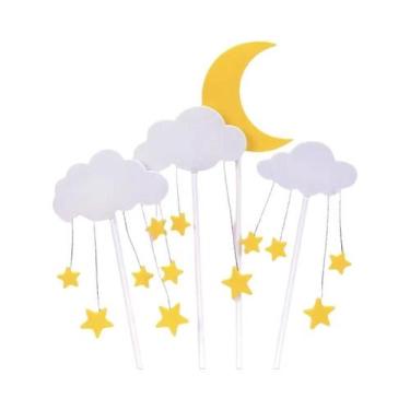 Imagem de Topo De Bolo Unicórnio Arco-Íris Para Meninas, Decoração De Festa De A