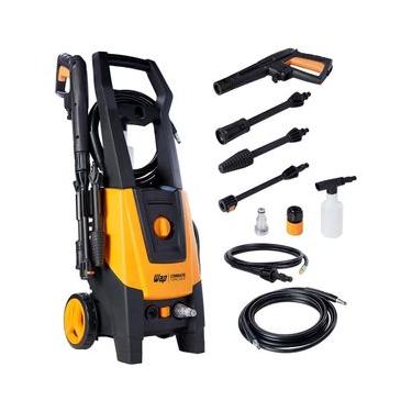 Imagem de Lavadora de Alta Pressão WAP Combate Turbo Ultra 2600 2.100PSI com Mangueira Desentupidora e Lança com Bico Regulável - 1700W