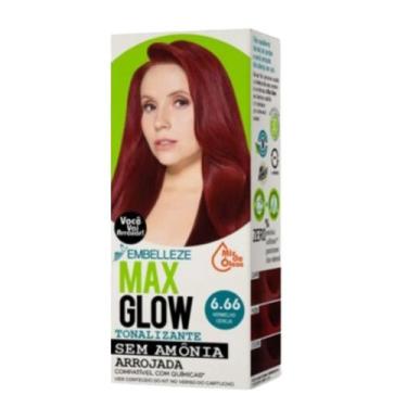 Imagem de Embelleze tonalizante max glow 6.66 vermelho cereja