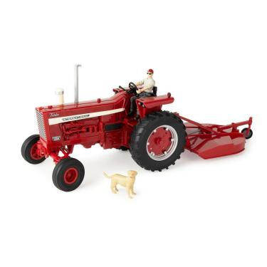 Imagem de Miniatura Trator Big Farm Farmall 1256 1:16 Cortador d Grama