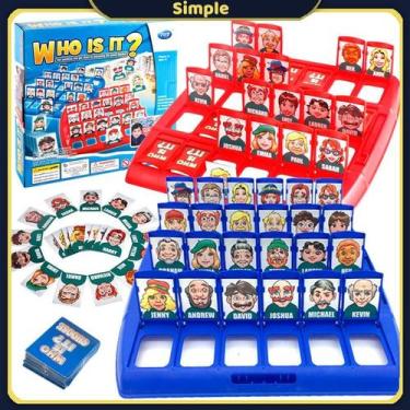 Imagem de Jogo de tabuleiro Adivinha quem Movimentos vencedores para crianças co