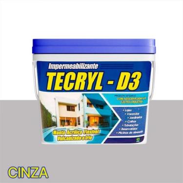 Imagem de Manta Acrilica Liquida Impermeabilizante Piscinas Lajes Telhados Banhe