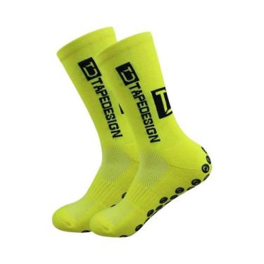 Imagem de Meias Esportivas Antiderrapantes Masculinas Para Futebol E Basquete, C