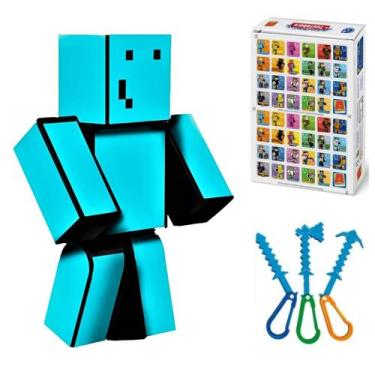 Imagem de Boneco problems 35cm brinquedo minecraft grande original - Boni Shop