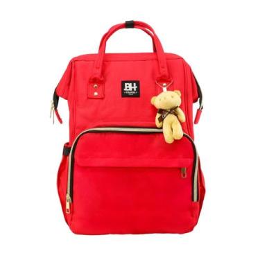 Imagem de Bolsa Mochila Maternidade Trabalho Viagem e Casual Versátil com Compar