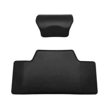 Imagem de Almofada De Encosto Universal Para Motocicleta Preta, Fácil De Instala