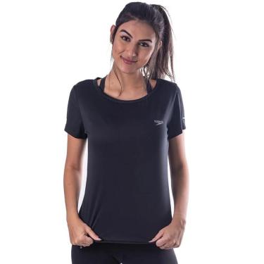 Imagem de Camiseta Speedo Feminina Interlock Gola Canoa Esportiva-Feminino