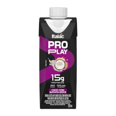 Imagem de Bebida Láctea Pro Play 15g Coco com Batata-doce Italac 250ml