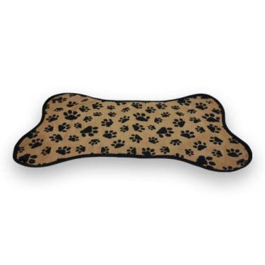 Imagem de tapetinho pet para comedouros tapete de cachorro pequeno tapete de com