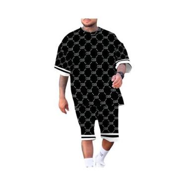 Imagem de O 2025 verão novo terno masculino série 3D roupas masculinas casuais e