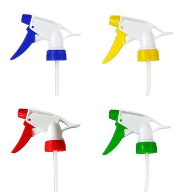 Imagem de 15 Borrifador Spray Regulável Válvula Gatilho Ajustável Garrafas Multi