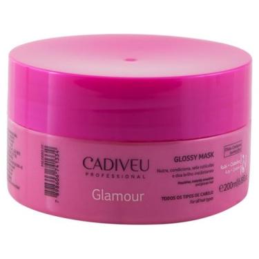 Imagem de Máscara de Nutrição Cadiveu Glamour Glossy 200ml, 200ml