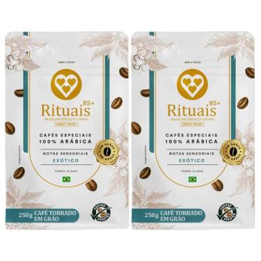 Imagem de 2x Café Torrado em Grãos Rituais 3 Corações Exótico 250g -, Exótico
