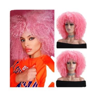 Imagem de Peruca Sintética Curta Gradiente Marrom De 16 Polegadas, Castanho Clar