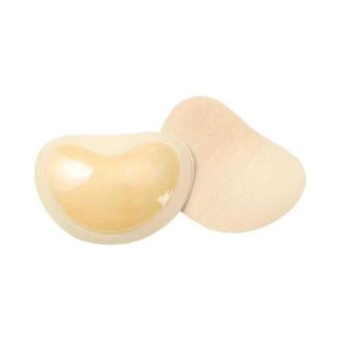 Imagem de Almofadas Reutilizáveis Para Sutiã Push-up, Adesivas, De Esponja Macia