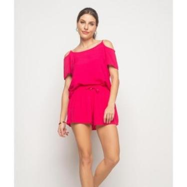 Imagem de Blusa Ombro Vazado Viscolinho Salvatore Fashion-Feminino