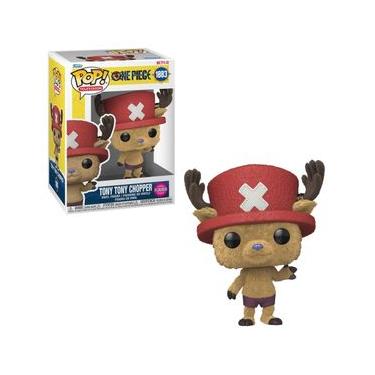 Imagem de Boneco Funko Pop! One Piece Live Action - Chopper (Flocked)