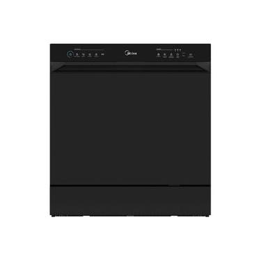 Imagem de Lava Louças 8 Serviços Preta Touch Plus Midea