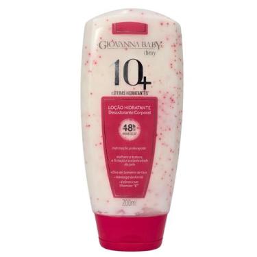 Imagem de Loção Hidratante Corporal 10+ Cherry 48h Vegano Giovanna Baby 200ml