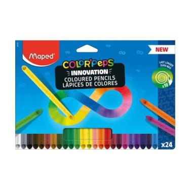 Imagem de Lápis de Cor Maped Color Peps Infinity com 24 Cores, UNICA
