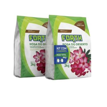 Imagem de 2 Substrato Forth Rosa Do Deserto - 2kg - Forth Jardim