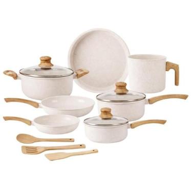 Imagem de Jogo de Panelas de Indução com Revestimento Cerâmico Antiaderente Tuut