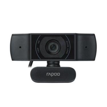 Imagem de Webcam Rapoo C200 HD 720P, com Autofoco, Microfone com Cancelamento de Ruído, Preto - C200-Unissex