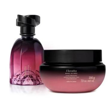 Imagem de Kit Floratta Rose Sucrée Eau De Parfum 75ml Creme Hidratante Desodoran
