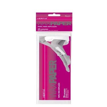 Imagem de Papel Para Depilação Falso Tecido Wax Papper 25pcs ix - VERTIX