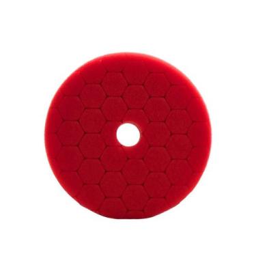 Imagem de Boina hexagonal espuma 5 roto orbital vermelha super lustro sgt - SIGM