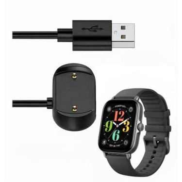 Imagem de Cabo Carregador USB Para Smartwatch Relógio Amazfit GTS 4 Mini - Genér