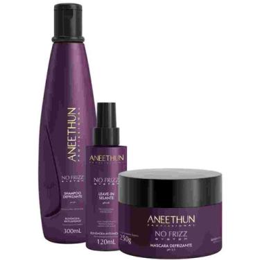 Imagem de Aneethun Shampoo + Mascara + Leave-in No Frizz