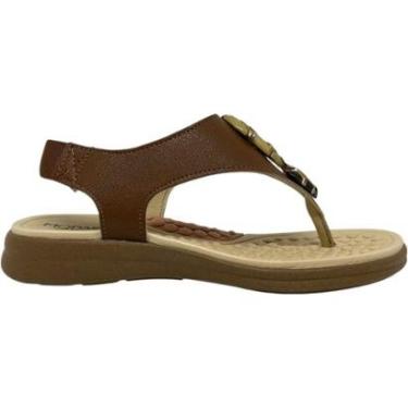 Imagem de Sandália Dedo Feminina Casual Dia a Dia Passeio Trabalho Anatômica Ultra Conforto Modar...