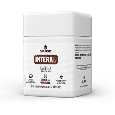 Imagem de Termogênico Cafeína Íntera Focus Energia e Concentração em Cápsulas Soldiers Nutrition-...