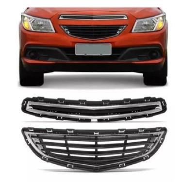Imagem de Grade Superior E Inferior Onix Prisma 2012 2013 2014 15 2016 - TOP