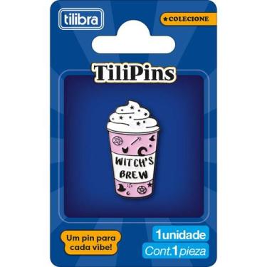 Imagem de Pin de Metal TiliPins Witchs Brew - Tilibra, Único