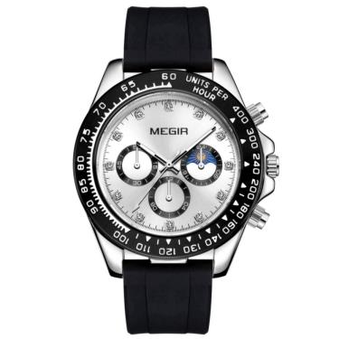 Imagem de Relógio de Quartzo Masculino Simples e Elegante Multifuncional à Prova d`Água