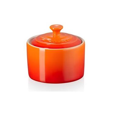 Imagem de AÇUCAREIRO LE CREUSET 300ML EM CERÂMICA ESMALTADA  LARANJA 80830300900005