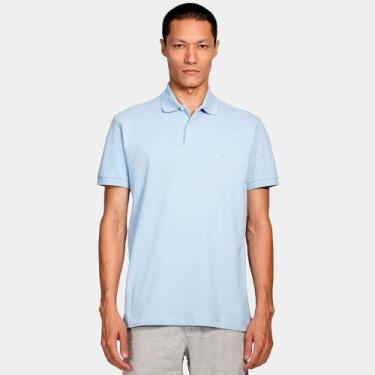 Imagem de Camisa Polo Aramis Básica Piquet Ve26 Azul Masculino, G