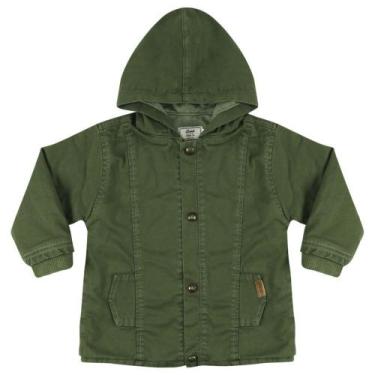 Imagem de Jaqueta Look Jeans Parka Verde - VERDE - P, P, Verde
