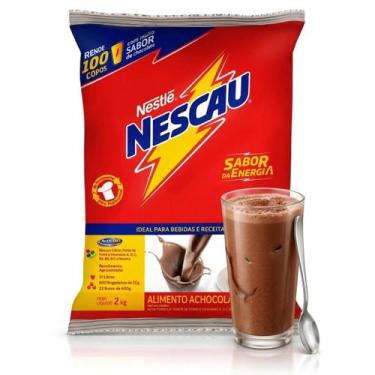 Imagem de Achocolatado Em Pó Nescau 2,01kg Para Bebidas E Receitas Nestlé