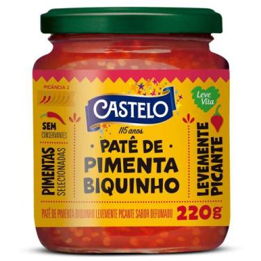 Imagem de Patê de Pimenta Biquinho Levemente Picante Castelo 220g