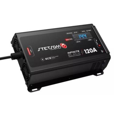 Imagem de Fonte Automotiva Stetsom Infinite Black 120a Bivolt Carregador