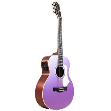 Imagem de Violao tagima gs mini non-cutaway eq aco t/ spruce b/s agathis latin a