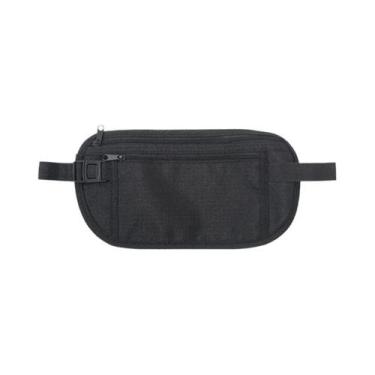 Imagem de Bolsa De Cintura Esportiva Unissex À Prova d'Água Com Bloqueio RFID, G