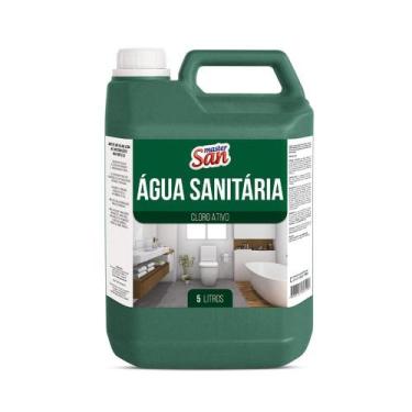 Imagem de Água Sanitária Cloro Ativo 5 Litros Master San
